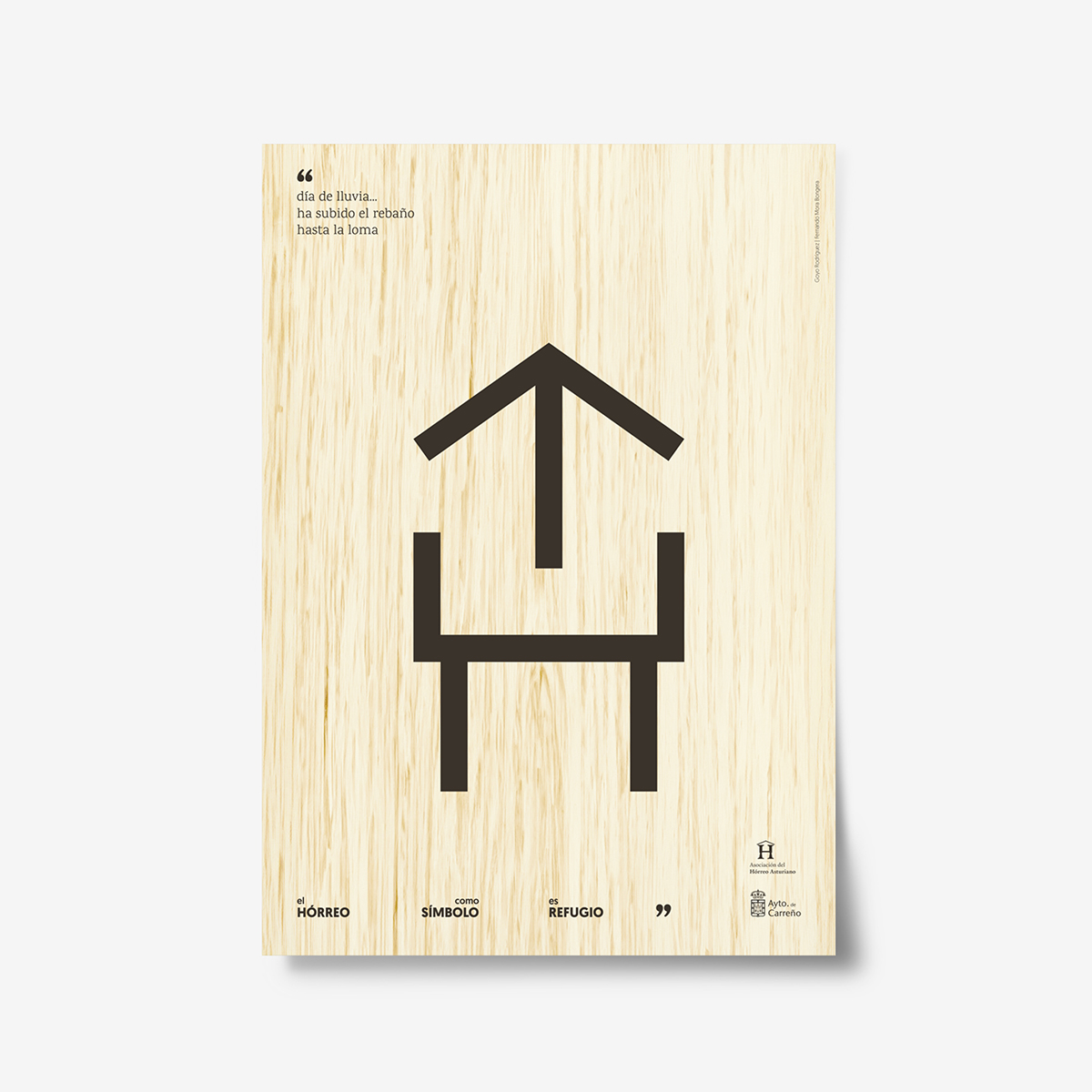 El Hórreo como símbolo. Expo cartelerí Asociación del Hórreo Asturiano / Ayto. de Carreño