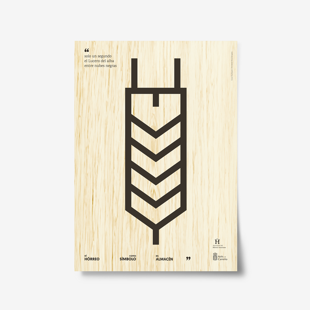 El Hórreo como símbolo. Expo cartelerí Asociación del Hórreo Asturiano / Ayto. de Carreño