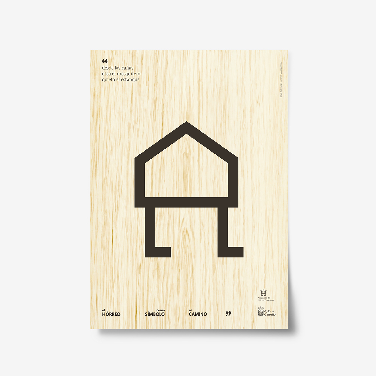 El Hórreo como símbolo. Expo cartelerí Asociación del Hórreo Asturiano / Ayto. de Carreño