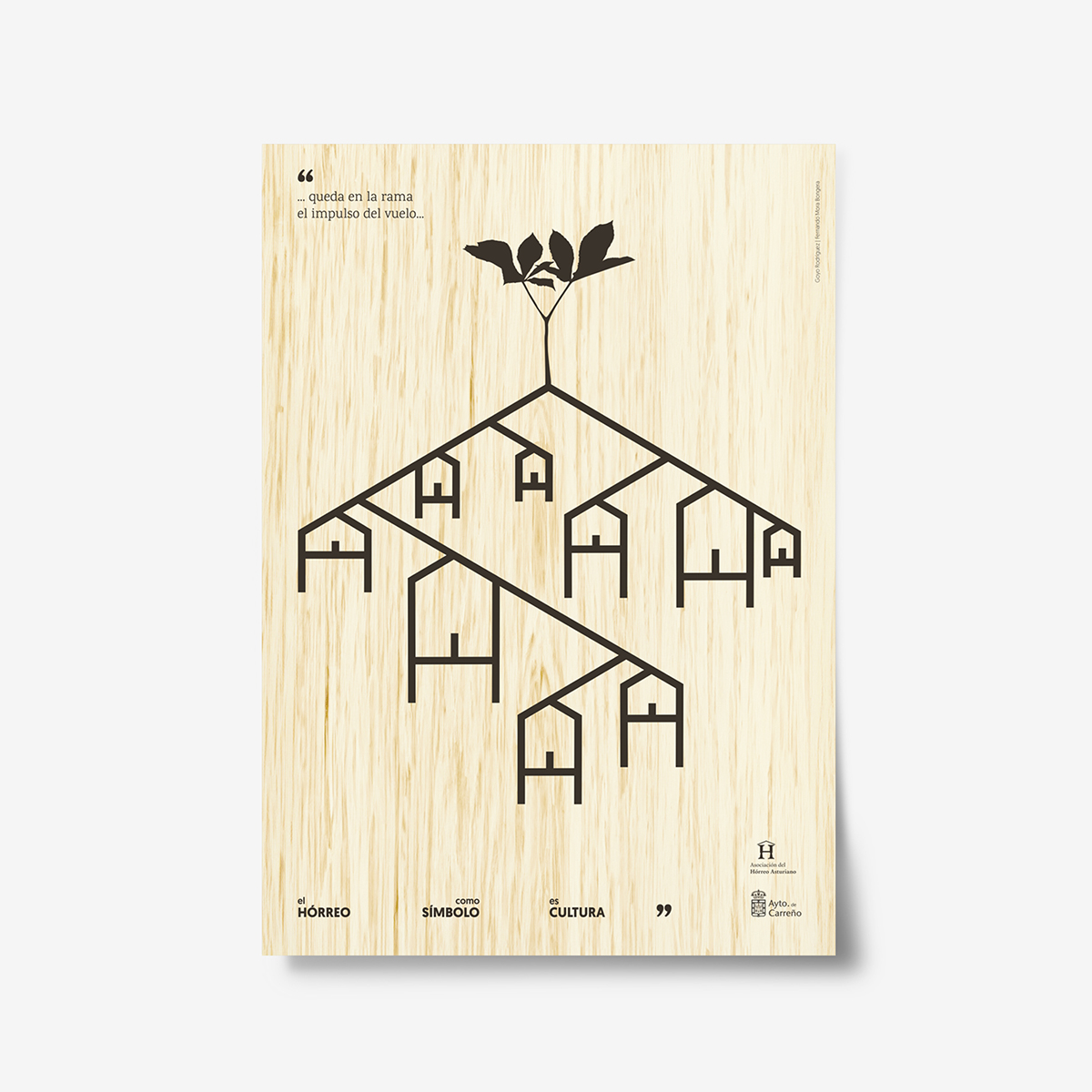 El Hórreo como símbolo. Expo cartelerí Asociación del Hórreo Asturiano / Ayto. de Carreño