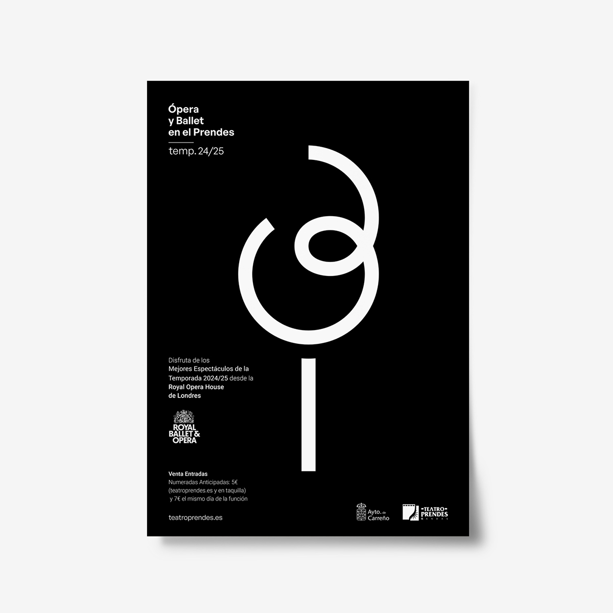 Logo Ópera y Ballet en el Prendes