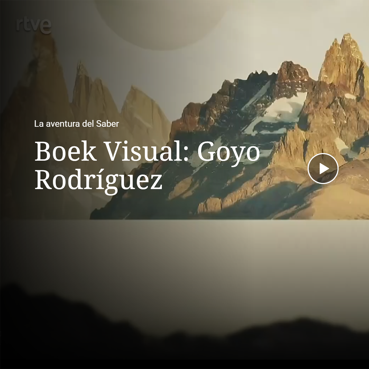 Vídeo en Boek Visual, La aventura del Saber de RTVE.